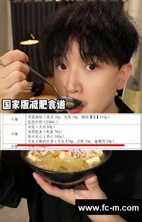 国家版减肥食谱这么简单!跟着咱妈瘦起来!